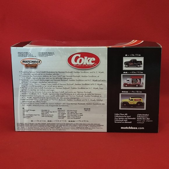 Coca Cola Matchbox 96963 1948 GMC Haddon Sundblom - Picture 3 of 11